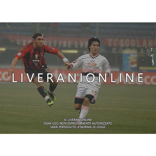 MILANO,12-01-05-DFP/FOTO MARCO DE PONTI COPPA ITALIA[ MILAN-PALERMO: GOAL CRISTIAN BROCCHI AG ALDO LIVERANI SAS