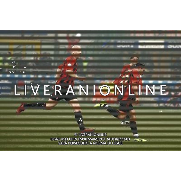 MILANO,12-01-05-DFP/FOTO MARCO DE PONTI COPPA ITALIA[ MILAN-PALERMO: CRISTIAN BROCCHI AG ALDO LIVERANI SAS