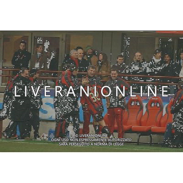 MILANO,12-01-05-DFP/FOTO MARCO DE PONTI COPPA ITALIA[ MILAN-PALERMO: CRISTIAN BROCCHI AG ALDO LIVERANI SAS