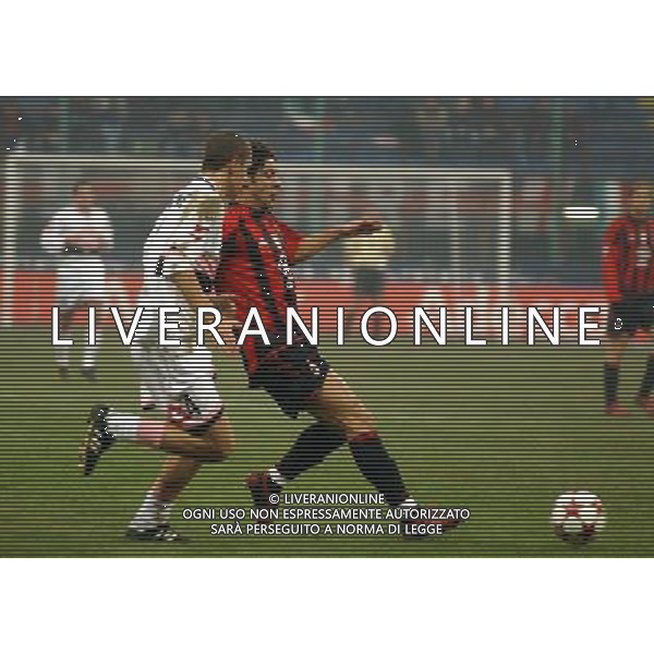 MILANO,12-01-05-DFP/FOTO MARCO DE PONTI COPPA ITALIA[ MILAN-PALERMO: MANUEL RUI COSTA AG ALDO LIVERANI SAS