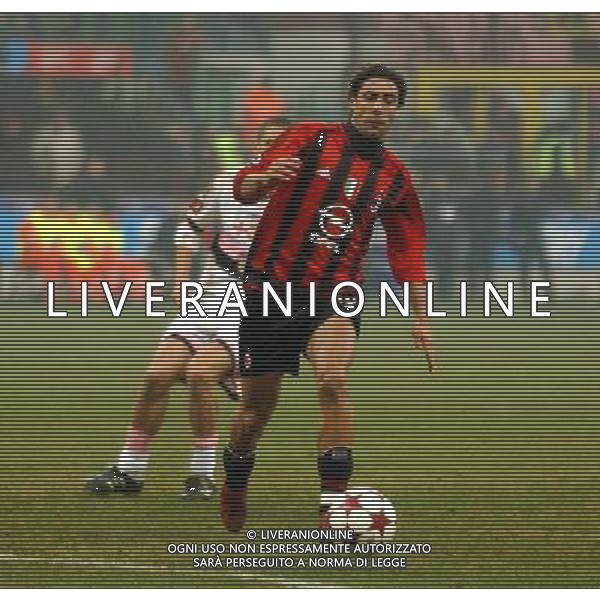 MILANO,12-01-05-DFP/FOTO MARCO DE PONTI COPPA ITALIA[ MILAN-PALERMO: MANUEL RUI COSTA AG ALDO LIVERANI SAS