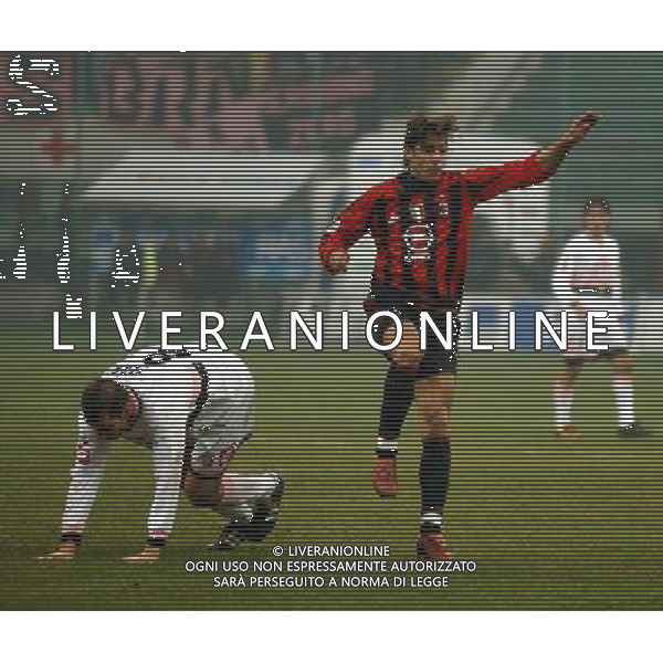 MILANO,12-01-05-DFP/FOTO MARCO DE PONTI COPPA ITALIA[ MILAN-PALERMO: MANUEL RUI COSTA AG ALDO LIVERANI SAS