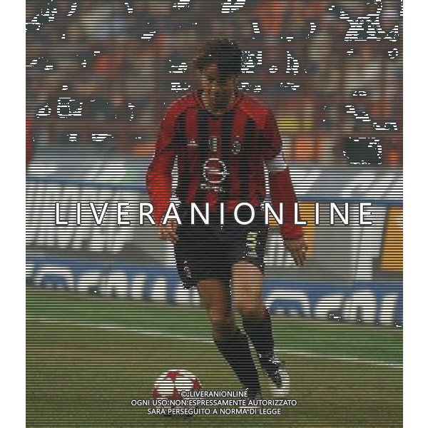 MILANO,12-01-05-DFP/FOTO MARCO DE PONTI COPPA ITALIA[ MILAN-PALERMO: ALESSANDRO COSTACURTA AG ALDO LIVERANI SAS