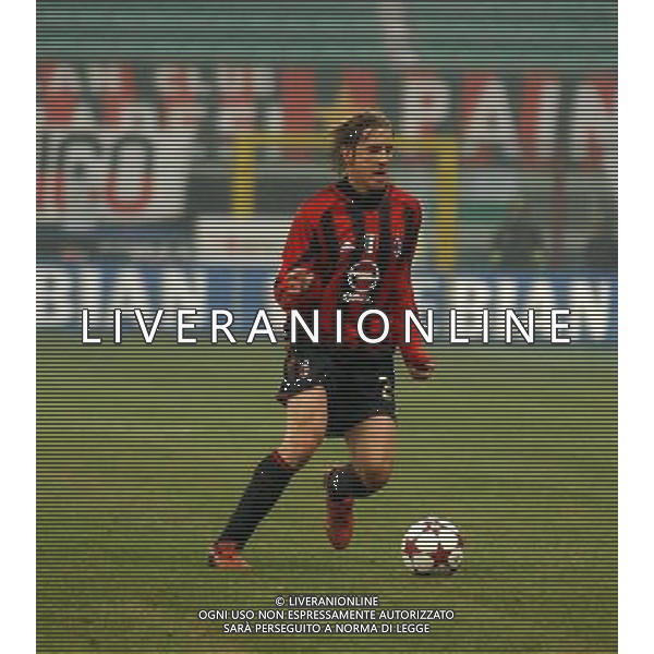 MILANO,12-01-05-DFP/FOTO MARCO DE PONTI COPPA ITALIA[ MILAN-PALERMO: MASSIMO AMBROSINI AG ALDO LIVERANI SAS