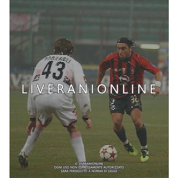 MILANO,12-01-05-DFP/FOTO MARCO DE PONTI COPPA ITALIA[ MILAN-PALERMO: CRISTIAN BROCCHI AG ALDO LIVERANI SAS