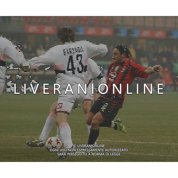 MILANO,12-01-05-DFP/FOTO MARCO DE PONTI COPPA ITALIA[ MILAN-PALERMO: CRISTIAN BROCCHI AG ALDO LIVERANI SAS