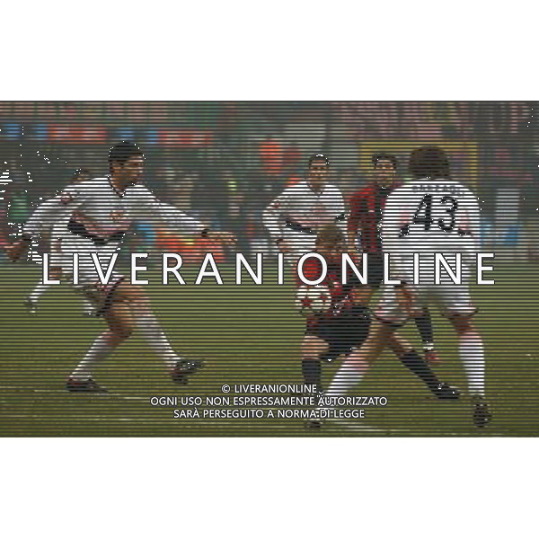 MILANO,12-01-05-DFP/FOTO MARCO DE PONTI COPPA ITALIA[ MILAN-PALERMO: JON DHAL TOMASSON AG ALDO LIVERANI SAS