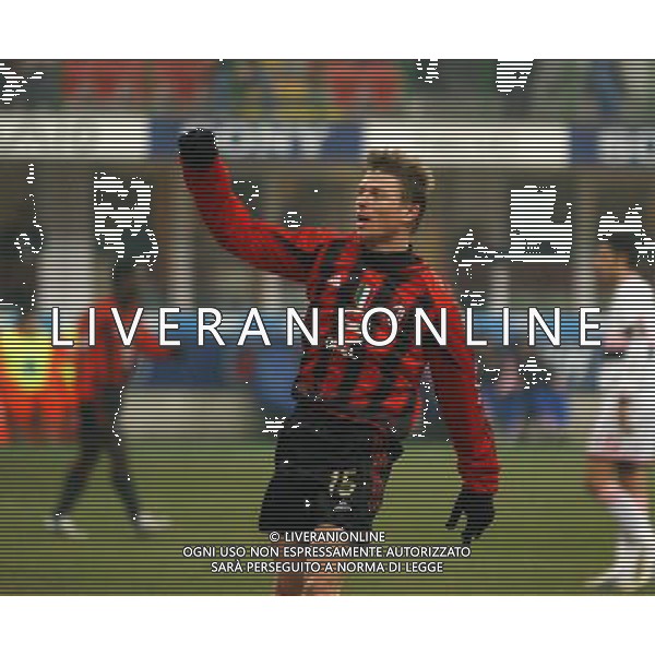 MILANO,12-01-05-DFP/FOTO MARCO DE PONTI COPPA ITALIA[ MILAN-PALERMO: JON DHAL TOMASSON AG ALDO LIVERANI SAS