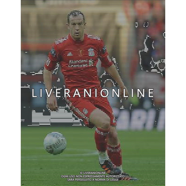 Liverpool\'s Charlie Adam in action during todays match Football - Carling Cup Final - Cardiff City v Liverpool - Sunday 26 February 2012 - Wembley Stadium - London å© CameraSport - 43 Linden Ave. Countesthorpe. Leicester. England. LE8 5PG - Tel: +44 (0) 116 277 4147 - admin@camerasport.com - www.camerasport.com AG ALDO LIVERANI S A S ONLY ITALY