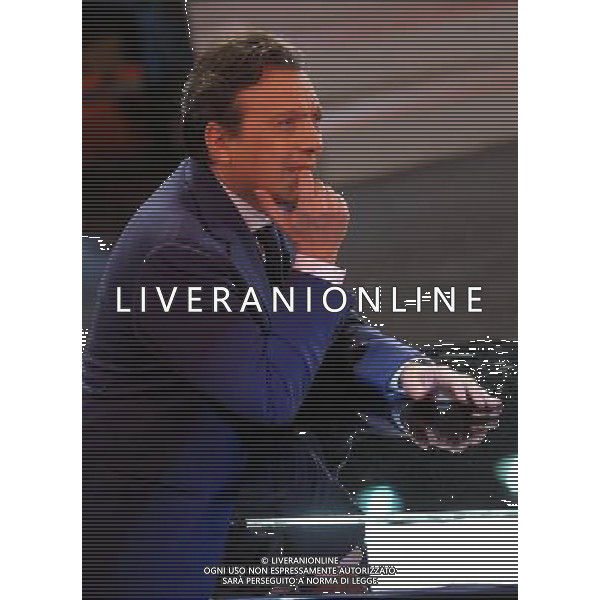COLOGNO M.se (MI) 25/2/2012 STUDI MEDIASET TRASMISSIONE TELEVISIVA: -CHIAMBRETTI SUNDAY NIGHT SHOW- NELLA FOTO PIERO CHIAMBRETTI FOTO ROMANO/AG ALDO LIVERANI 