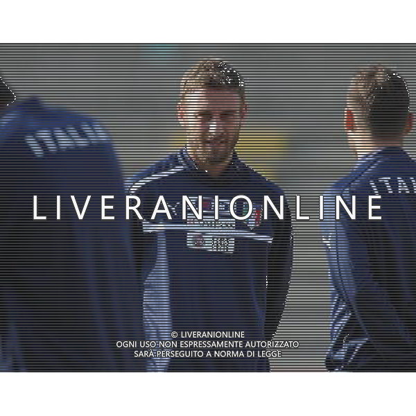 Raduno Nazionale Italiana a Genova Genova - 27.02.2012 Allenamento Nella Foto: daniele de rossi /Ph.Vitez-Ag. Aldo Liverani