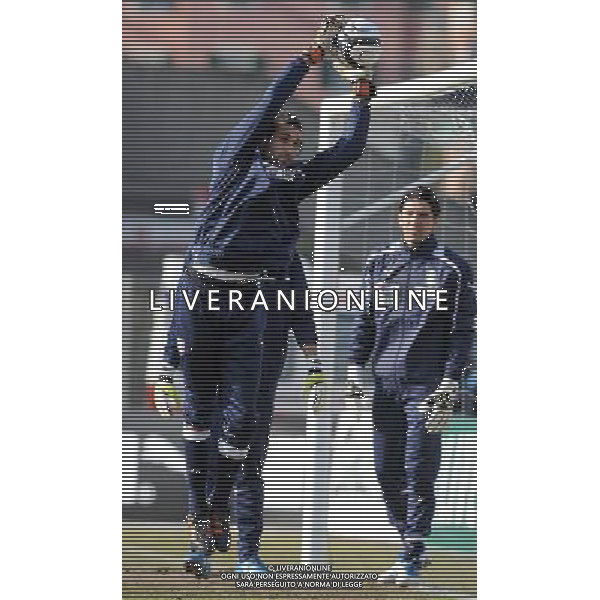 Raduno Nazionale Italiana a Genova Genova - 27.02.2012 Allenamento Nella Foto:sirigu salvatore /Ph.Vitez-Ag. Aldo Liverani