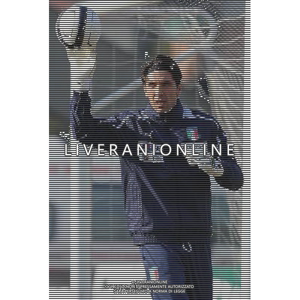Raduno Nazionale Italiana a Genova Genova - 27.02.2012 Allenamento Nella Foto:buffon gianluigi /Ph.Vitez-Ag. Aldo Liverani
