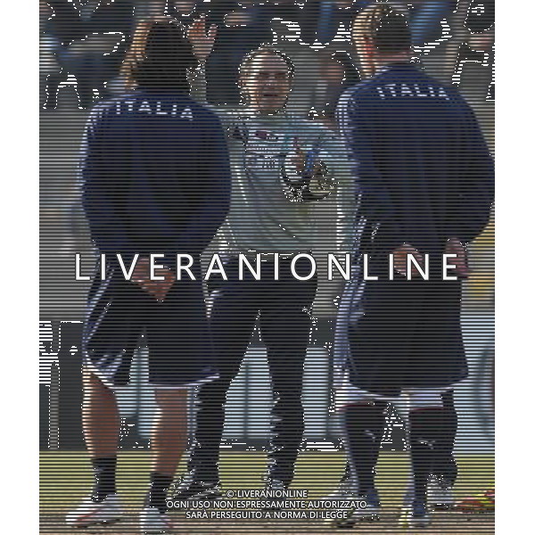 Raduno Nazionale Italiana a Genova Genova - 27.02.2012 Allenamento Nella Foto:prandelli cesare /Ph.Vitez-Ag. Aldo Liverani