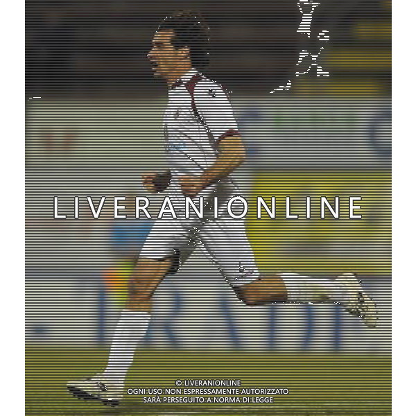 Lega Pro 1å¡ Divisione Girone B 2011/2012 24å¡Giornata Cremona - 27.02.2012 Cremonese-Trapani Nella Foto:tedesco giacomo esulta /Ph.Vitez-Ag. Aldo Liverani