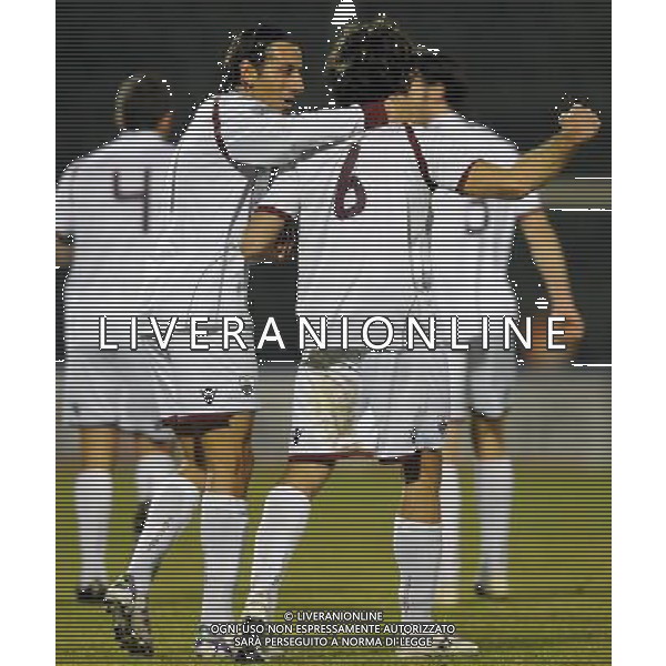 Lega Pro 1¡ Divisione Girone B 2011/2012 24¡Giornata Cremona - 27.02.2012 Cremonese-Trapani Nella Foto:Madonia Giuseppe-Tedesco Giacomo /Ph.Vitez-Ag. Aldo Liverani