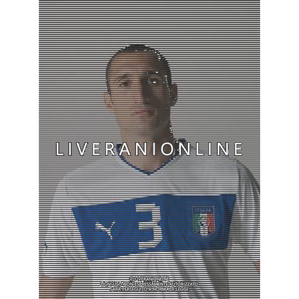 Bild 142 PUMA FOTO NAZIONALE ITALIANA CALCIO 2012 NELLA FOTO LE NUOVE DIVISE DELLA NAZIONALE ITALIANA DI CALCIO GIORGIO CHIELLINI AG ALDO LIVERANI S A S