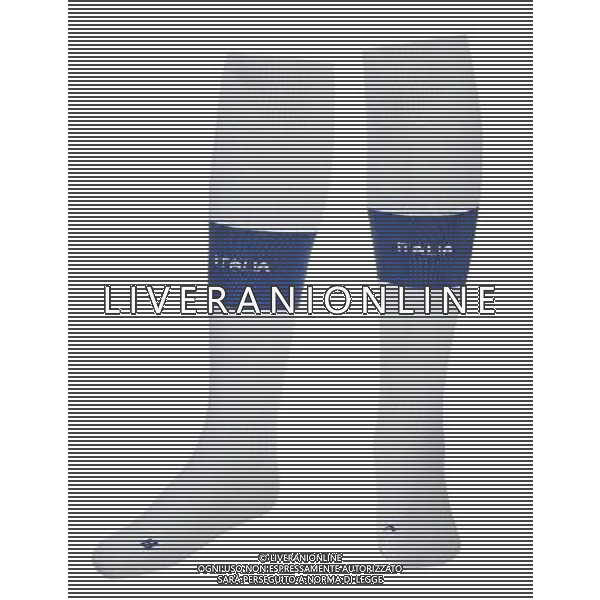 PUMA FOTO NAZIONALE ITALIANA CALCIO 2012 NELLA FOTO LE NUOVE DIVISE DELLA NAZIONALE ITALIANA DI CALCIO AG ALDO LIVERANI S A S