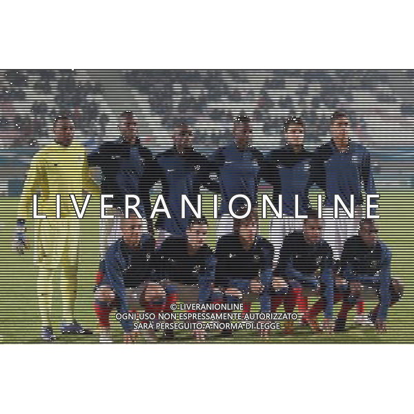 ©PHOTOPQR/NICE MATIN/ ABJ CANNES LE 28/02/2012 MATCH AMICAL INTERNATIONAL A CANNES FRANCE ITALIE ESPOIRS L EQUIPE DE FRANCE ESPOIRS CANNES (Francia): Amichevole Francia U21-Italia U21 ©AG ALDO LIVERANI SAS - ITALY ONLY