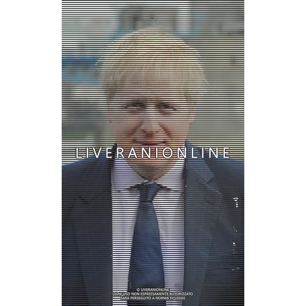 Mayor Boris Johnson watches the 11ft Olympic Rings go down the Thames and under Tower Bridge by City Hall today 28th February 2012 to let the general public know that there is only 150 days left until the Olympic Games begin in London, picture by Marc Larkin/ /PHOTOSHOT/AG ALDO LIVERANI SAS - ITALY ONLY -