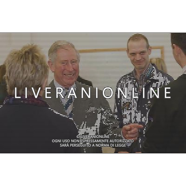 The Prince of Wales visits the bricklaying department at Great Yarmouth College today (Mon) on 26th February 2012. /PHOTOSHOT/ALDO LIVERANI SAS - ITALY ONLY -