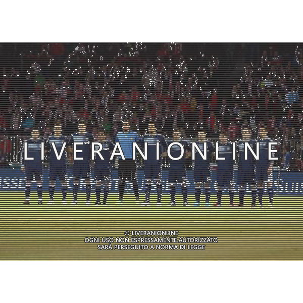 BERNA (CH) - 29/02/2012 - AMICHEVOLE SVIZZERA VS ARGENTINA - NELLA FOTO: LA FORMAZIONE ARGENTINA - FOTO FRANCESCA SOLI / AGENZIA LIVERANI