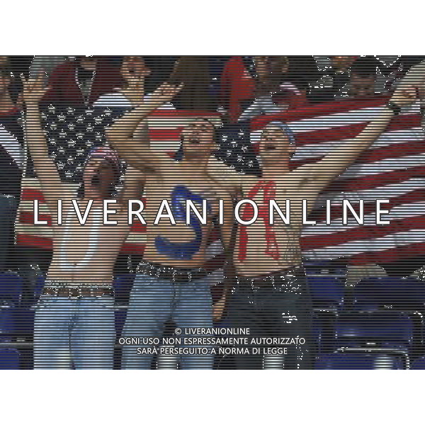 Gara Amichevole Genova - 29.02.2012 Italia-USA Nella Foto:tifosi usa /Ph.Vitez-Ag. Aldo Liverani