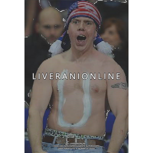 Gara Amichevole Genova - 29.02.2012 Italia-USA Nella Foto:tifosi usa /Ph.Vitez-Ag. Aldo Liverani