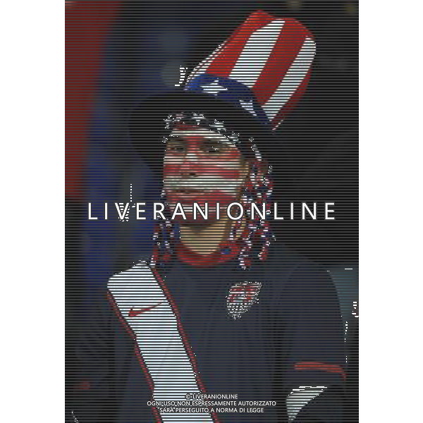 Gara Amichevole Genova - 29.02.2012 Italia-USA Nella Foto:tifosi usa /Ph.Vitez-Ag. Aldo Liverani