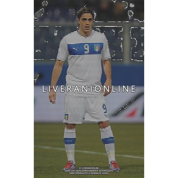 Gara Amichevole Genova - 29.02.2012 Italia-USA Nella Foto:matri /Ph.Vitez-Ag. Aldo Liverani