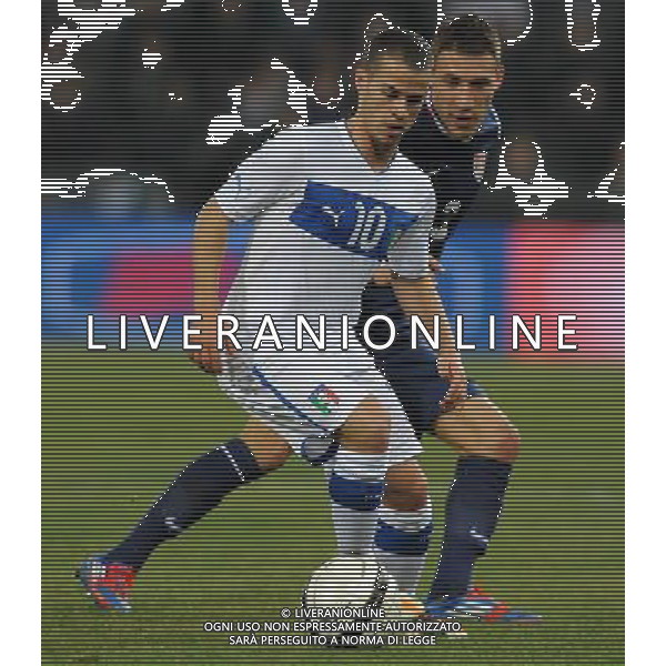 Gara Amichevole Genova - 29.02.2012 Italia-USA Nella Foto:giovinco /Ph.Vitez-Ag. Aldo Liverani