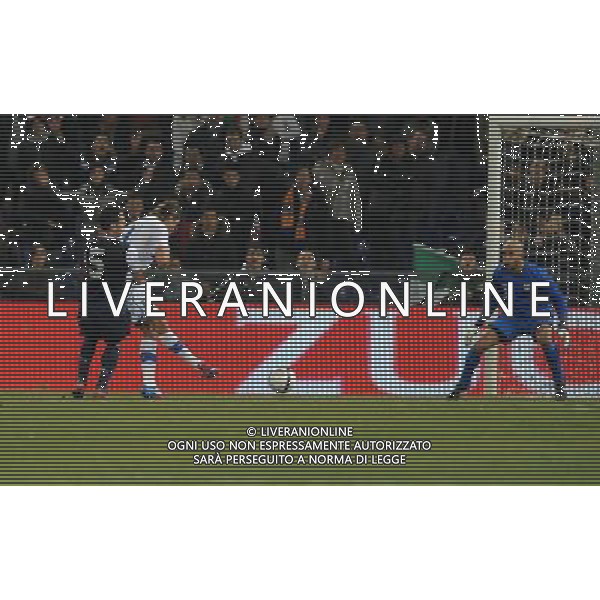 Gara Amichevole Genova - 29.02.2012 Italia-USA Nella Foto:occasione matri /Ph.Vitez-Ag. Aldo Liverani