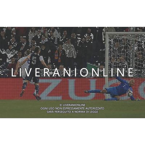 Gara Amichevole Genova - 29.02.2012 Italia-USA Nella Foto:occasione matri parata da howard /Ph.Vitez-Ag. Aldo Liverani