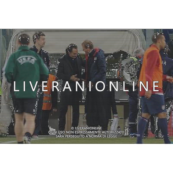 Amichevole Nazionale Genova 29-02-2012 Italia - USA nella foto: Prandelli e Klinsmann foto Roberto Garavaglia - ag. Aldo Liverani sas