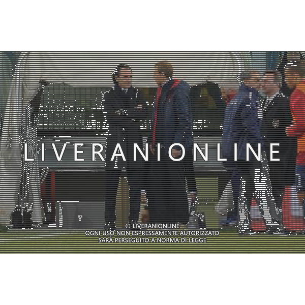 Amichevole Nazionale Genova 29-02-2012 Italia - USA nella foto: Prandelli e Klinsmann foto Roberto Garavaglia - ag. Aldo Liverani sas