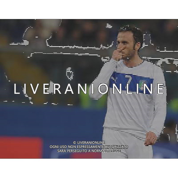 Gara Amichevole Genova - 29.02.2012 Italia-USA Nella Foto:pazzini /Ph.Vitez-Ag. Aldo Liverani