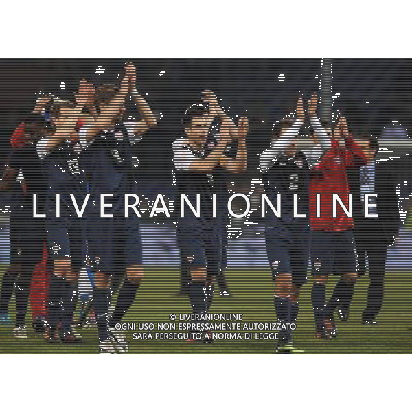 Gara Amichevole Genova - 29.02.2012 Italia-USA Nella Foto:esultanza finale usa /Ph.Vitez-Ag. Aldo Liverani