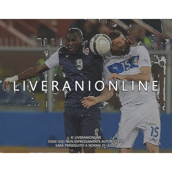 Gara Amichevole Genova - 29.02.2012 Italia-USA Nella Foto:altidore barzagli /Ph.Vitez-Ag. Aldo Liverani