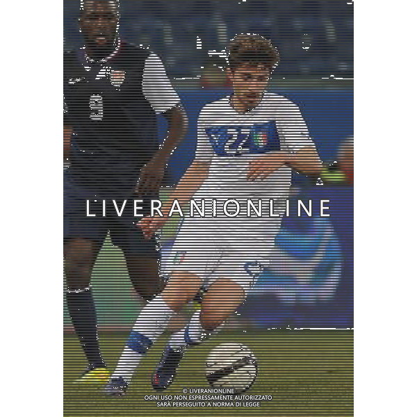 Gara Amichevole Genova - 29.02.2012 Italia-USA Nella Foto:borini /Ph.Vitez-Ag. Aldo Liverani