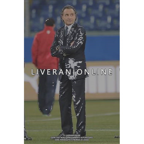 Amichevole Nazionale Genova 29-02-2012 Italia - USA nella foto: Cesare Prandelli allenatore dell\'Italia foto Roberto Garavaglia - ag. Aldo Liverani sas