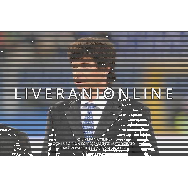 Amichevole Nazionale Genova 29-02-2012 Italia - USA nella foto: Demetrio Albertini vice presidente della FIGC foto Roberto Garavaglia - ag. Aldo Liverani sas