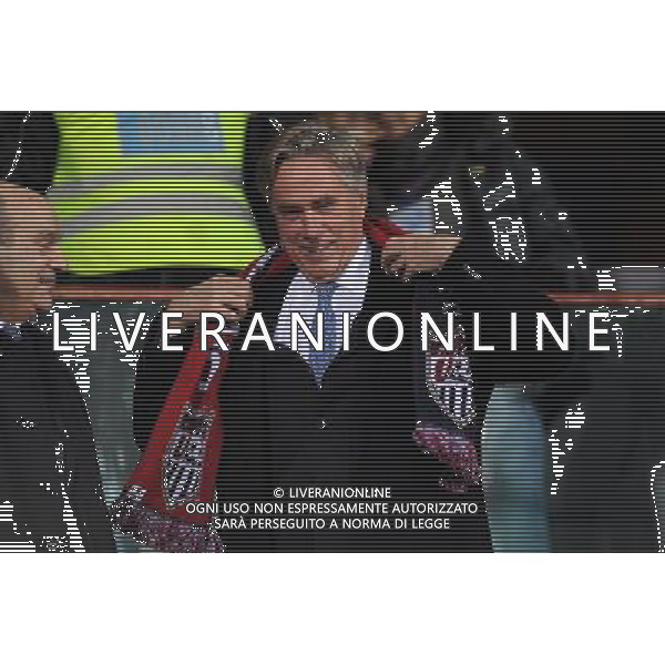 Amichevole Nazionale Genova 29-02-2012 Italia - USA nella foto: David Thorne ambasciatore degli Stati Uniti in Italia foto Roberto Garavaglia - ag. Aldo Liverani sas