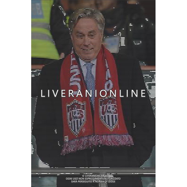 Amichevole Nazionale Genova 29-02-2012 Italia - USA nella foto: David Thorne ambasciatore degli Stati Uniti in Italia foto Roberto Garavaglia - ag. Aldo Liverani sas