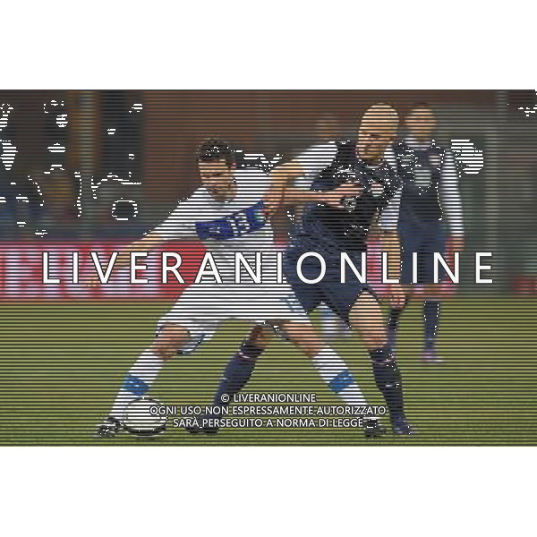 Amichevole Nazionale Genova 29-02-2012 Italia - USA nella foto: Thiago Motta (Italia) e sulla DX Michael Bradley (USA) foto Roberto Garavaglia - ag. Aldo Liverani sas