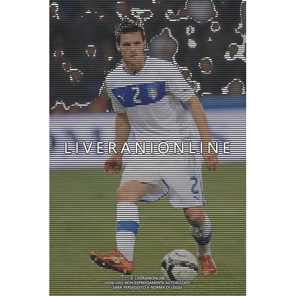 Amichevole Nazionale Genova 29-02-2012 Italia - USA nella foto: Christian Maggio (Italia) foto Roberto Garavaglia - ag. Aldo Liverani sas