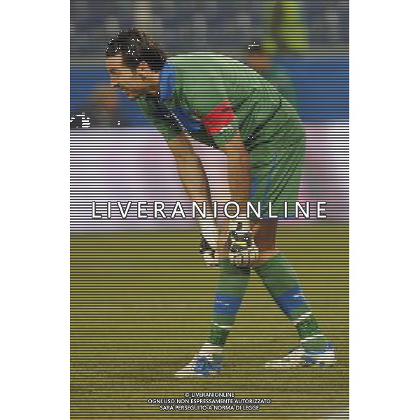 Amichevole Nazionale Genova 29-02-2012 Italia - USA nella foto: Gianluigi Buffon (Italia) foto Roberto Garavaglia - ag. Aldo Liverani sas