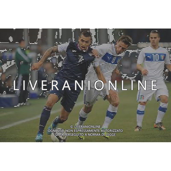 Amichevole Nazionale Genova 29-02-2012 Italia - USA nella foto: Danny Williams (USA) e sulla DX Claudio Marchisio (Italia) foto Roberto Garavaglia - ag. Aldo Liverani sas