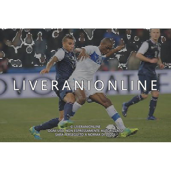 Amichevole Nazionale Genova 29-02-2012 Italia - USA nella foto: Angelo Ogbonna (Italia) e sulla SX Danny Williams (USA) foto Roberto Garavaglia - ag. Aldo Liverani sas