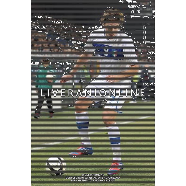 Amichevole Nazionale Genova 29-02-2012 Italia - USA nella foto: Alessandro Matri (Italia) foto Roberto Garavaglia - ag. Aldo Liverani sas