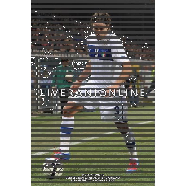 Amichevole Nazionale Genova 29-02-2012 Italia - USA nella foto: Alessandro Matri (Italia) foto Roberto Garavaglia - ag. Aldo Liverani sas